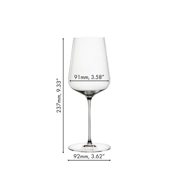 Spiegelau universeel rode of witte wijnglas 'Definition', 550 ml (set van 2) - Afbeelding 3